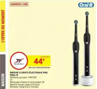 Intermarché Hyper Brosse à Dents électrique Pro Oral B offre