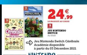 Jeu Nintendo Switch