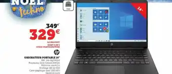 Super U Ordinateur Portable 14 offre