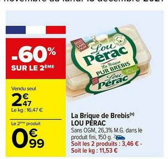 La Brique De Brebis Lou Pérac