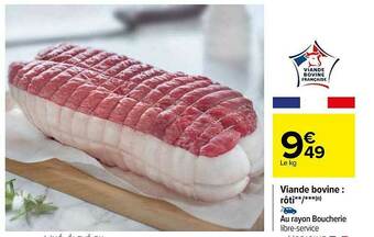 Carrefour Viande Bovine : Rôti offre