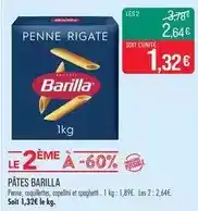 Match Barilla - pâtes offre