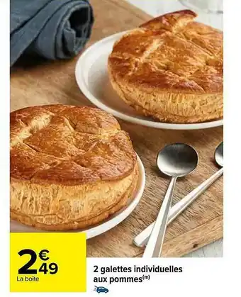 Carrefour 2 Galettes Individuelles offre