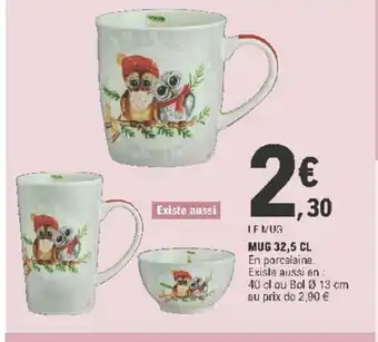 E.Leclerc Mug 32,5cl offre