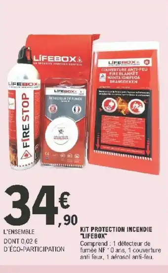E.Leclerc Kit Protection Incendie offre