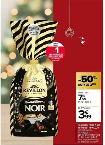 Carrefour Papillotes offre