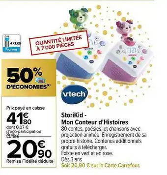 StoriKid - Mon Conteur D'histoires Vtech