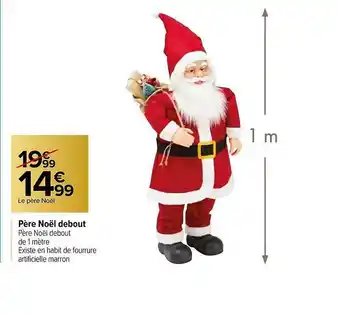 Père Noël Debout