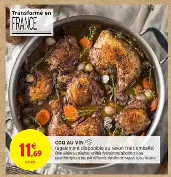 Intermarché Contact Coq au vin offre