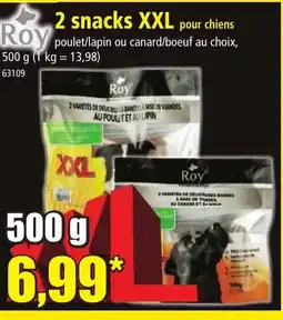 Norma 2 snacks XXL offre