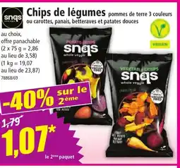 Norma Chips de légumes offre