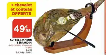 Bi1 Coffret Jambon Serrano offre