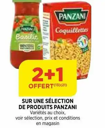 Bi1 Produits Panzani offre