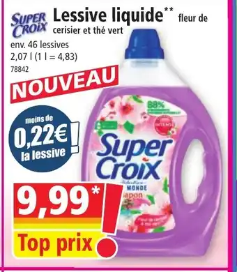 Norma SUPER CROIX Lessive liquide offre