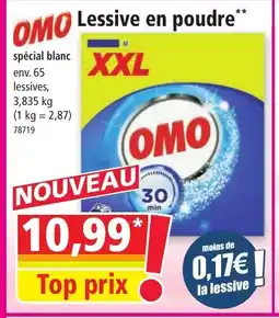 Norma OMO Lessive en poudre offre