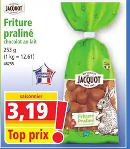 Norma JACQUOT Friture praliné offre