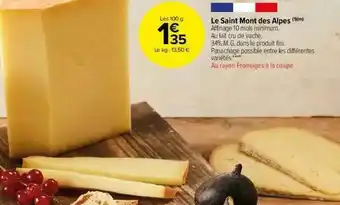 Carrefour Market Le Saint Mont Des Alpes offre