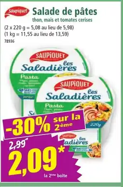 Norma SAUPIQUET Salade de pâtes offre