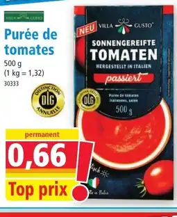 Norma Purée de tomates offre