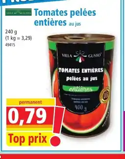 Norma Tomates pelées entières au jus offre