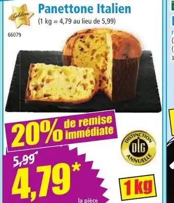 Norma Panettone Italien offre