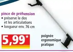 Norma Pince de préhension offre