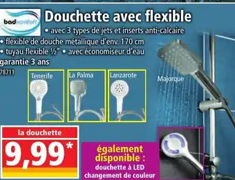 Norma Douchette avec flexible offre