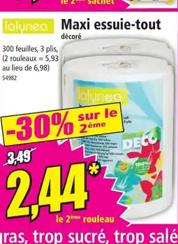 Norma LALYNEA Maxi essuie-tout offre