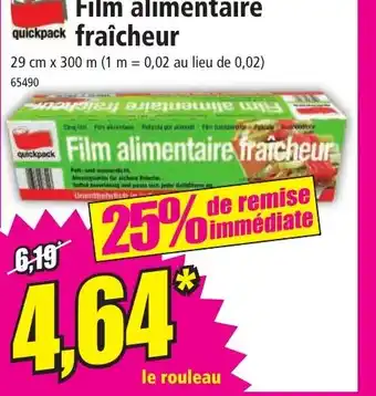 Norma Film alimentaire offre