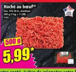 Norma Haché au bouf offre