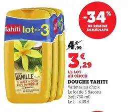 Maximarché TAHITI Douche offre