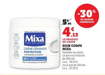 Maximarché MIXA Soin corps offre