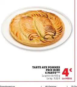 Maximarché Tarte aux pommes offre