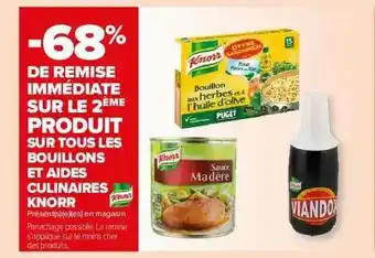 Carrefour Market Bouillons Et Aides Culinaires Knorr offre