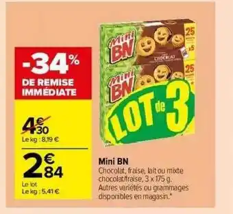 Carrefour Market Mini Bn offre