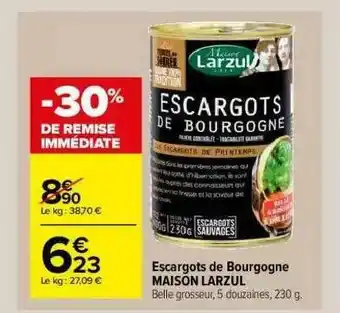 Escargots De Bourgogne Maison Larzul
