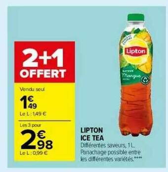 Carrefour Market Lipton Ice Tea offre
