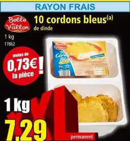 Norma BELLE DU VALLON 10 cordons bleus de dinde offre
