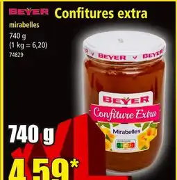 Norma Beyer Confitures extra mirabelles offre