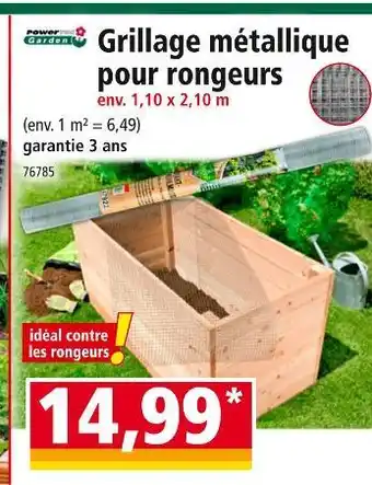 Norma POWERFIX GARDEN Grillage métallique pour rongeurs offre