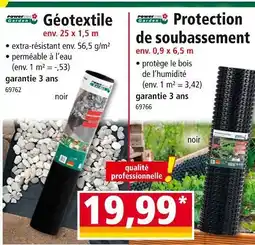 Norma POWER GARDEN Géotextile offre