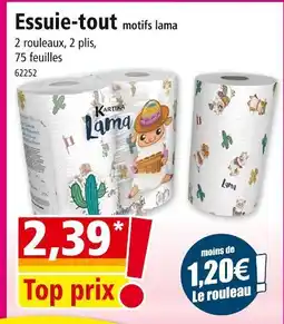 Norma KARTIKA Essuie-tout motifs lama offre