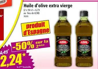 Norma ABRIL Huile d'olive extra vierge offre