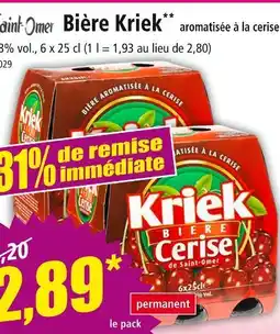 Norma KRIEK Bière offre