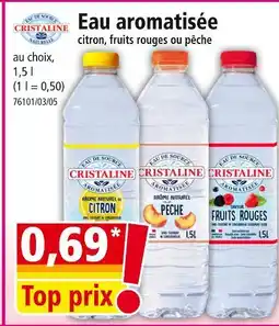 Norma CRISTALINE Eau aromatisée offre