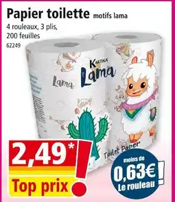 Norma Kartika Papier toilette offre