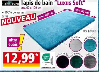 Norma Tapis de bain Luxus Soft offre