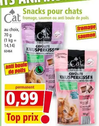 Norma Cat Bonbon Snacks pour chats offre