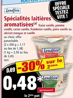 Norma LANDFEIN Spécialités laitières aromatisées offre