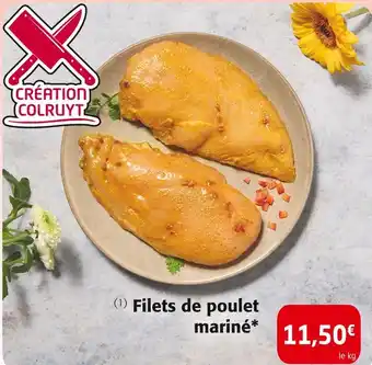 Colruyt CRÉATION COLRUYT Filets de poulet mariné offre